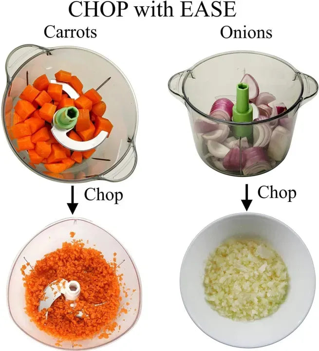 Hand Push Chopper (1.5 Litre Capacity)