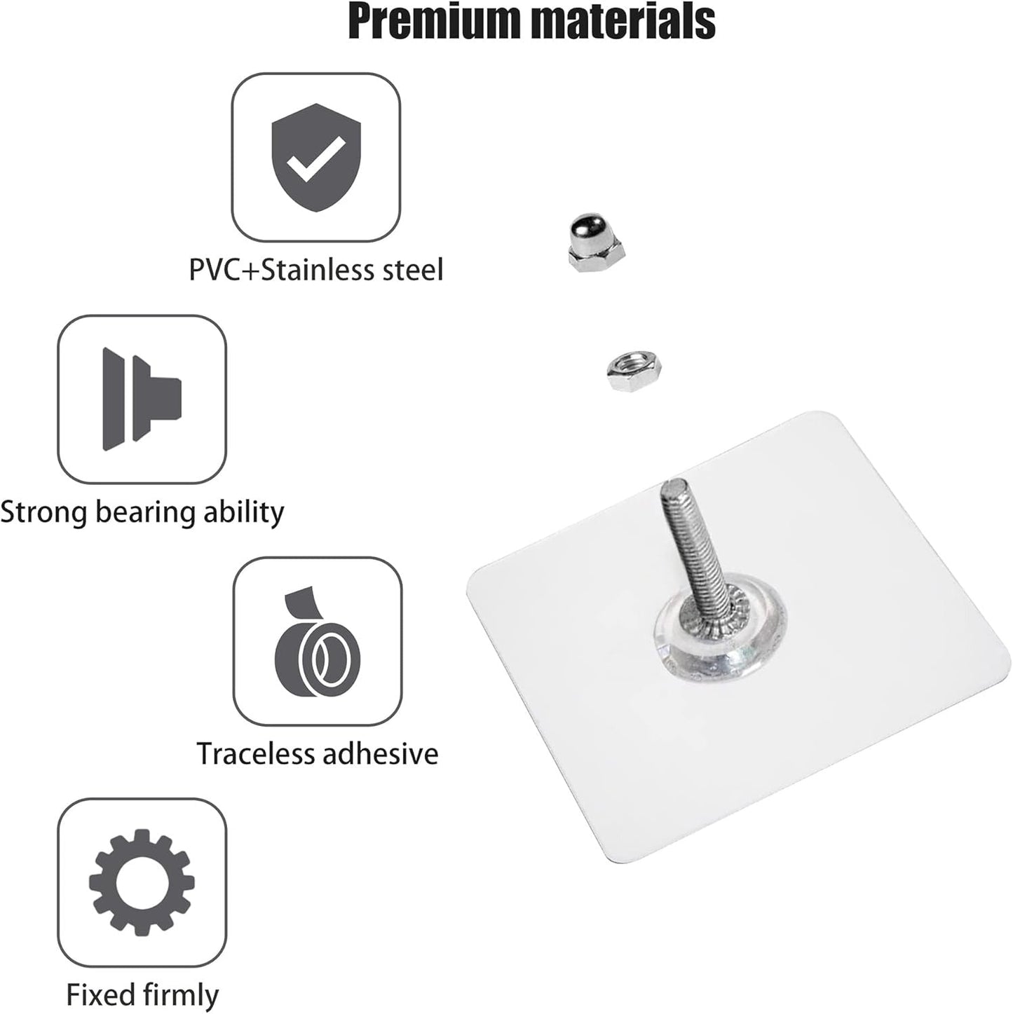 Self Adhesive Screws ( Pack of 10 )